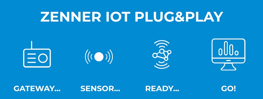 ZENNER IoT PLUG&PLAY - Gateway Sensor Ready Go