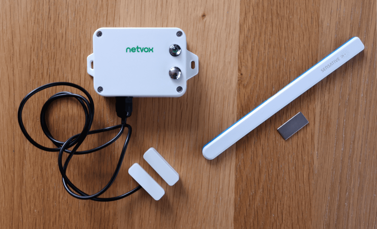 IoT-Sensoren Netvox R718F (Reed) & Sensative Strips Multi-Sensor +Drip