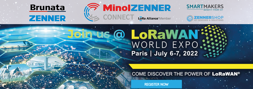 Brunata-Minol-ZENNER-Gruppe auf der LoRaWAN World Expo Paris 2022