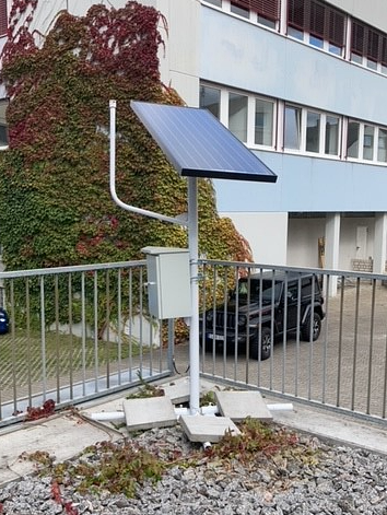 Erster Testaufbau mit Prototyp 2 für ZENNER PV IoT Outdoor Gateway