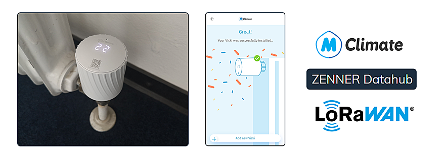 Cover image blog post Saving energy costs with the VICKI LoRaWAN® radiator thermostat – Part 1