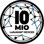 10 Millionen LoRaWAN Devices Icon